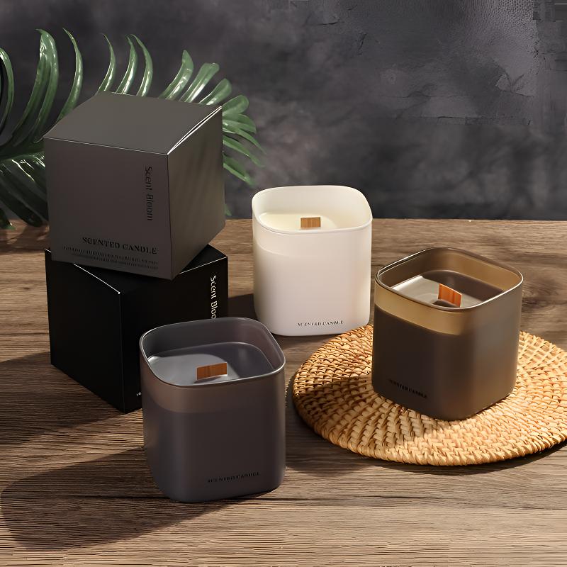 Scented Candle Gift Set for Women, Handmade Soy Wax Candles for Home Decor, Long Lasting Subtle Fragrance Gift Box for Her