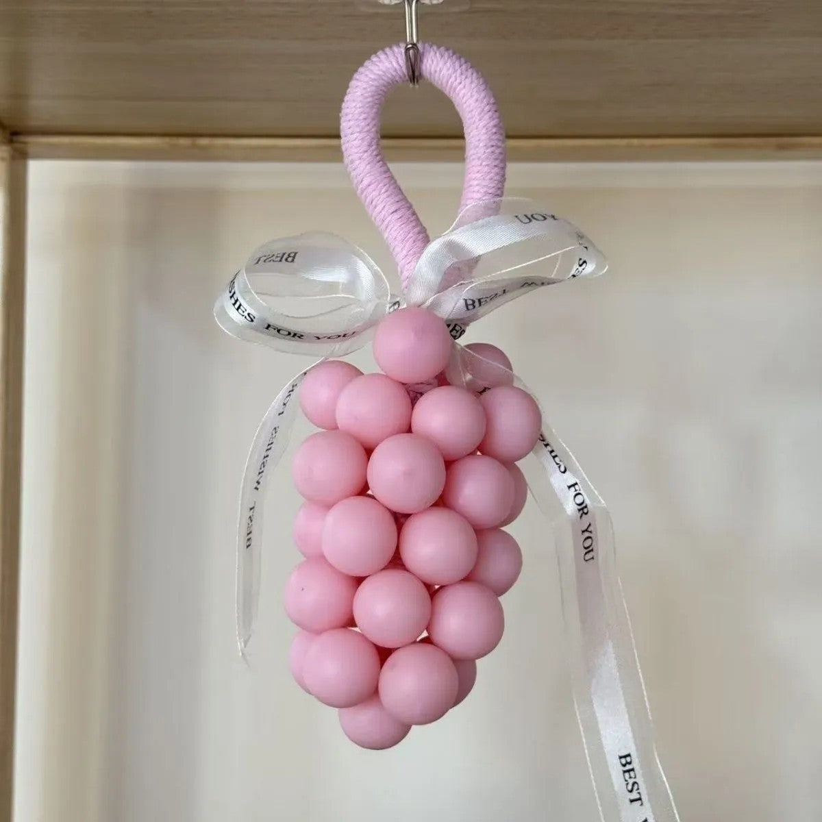 Handmade Grape Cluster Soap Gift Set – Natural Scented Soap Bars, Macaron Color Essential Oil Soap for Hand Washing, Aromatherapy Soap Hanging Decor, Birthday Wedding Favor Gift for Women