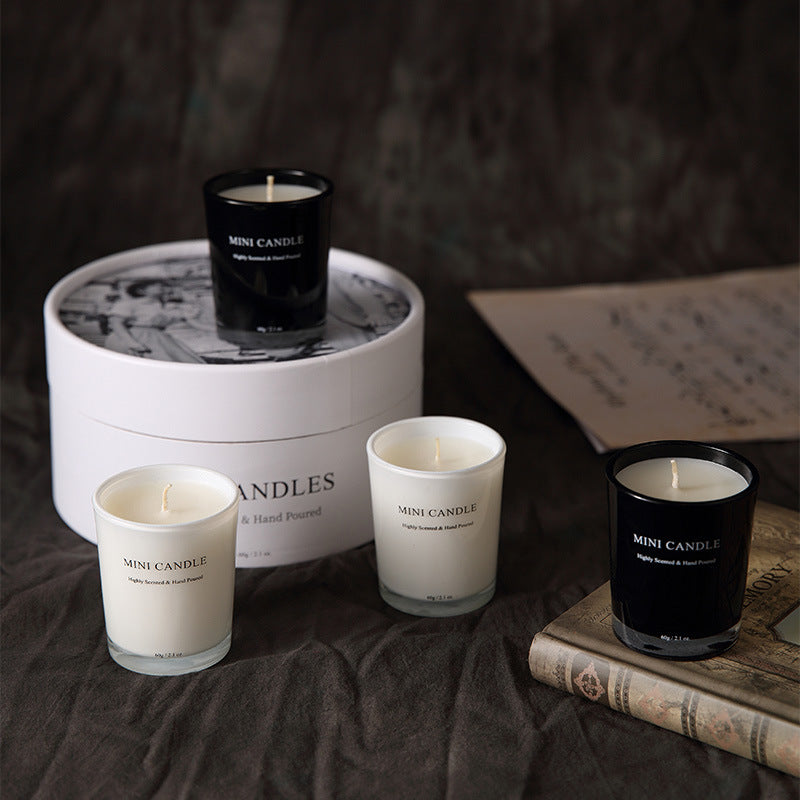 Scented Soy Wax Candle Gift Set, Handmade Aromatherapy Candles for Home Decor, Natural Long Lasting Fragrance Gift Box for Women, Birthday Christmas Housewarming Gift for Her